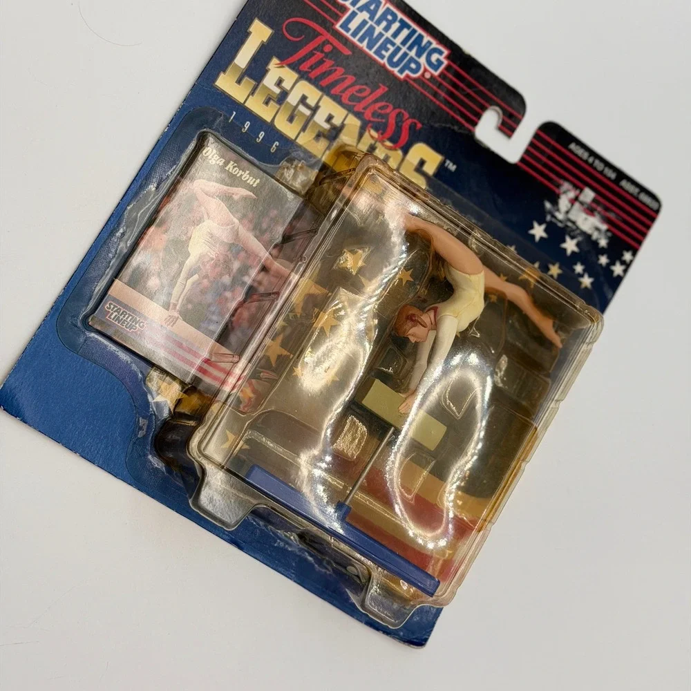 1996 Kenner Starting Lineup Timeless Legends Olga Korbut Gymnastics Figure NIB